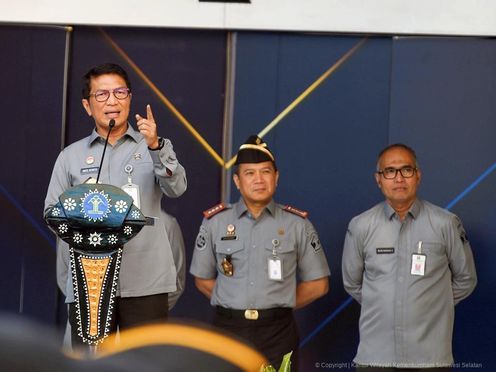 Sekjen Kemenkum : Semangat Kemerdekaan Jadi Oksigen Kerja ASN