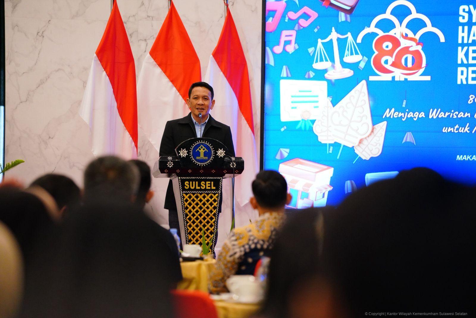Kakanwil Andi Basmal Ajak jajaran Wujudkan Reformasi Hukum di Momentum Syukuran Hari Pengayoman ke-80