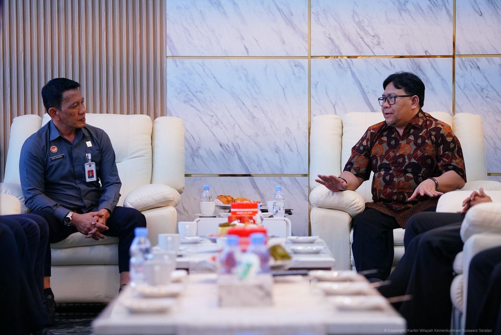 Ombudsman RI Apresiasi Komitmen Kanwil Kemenkum Sulsel Menuju WBBM
