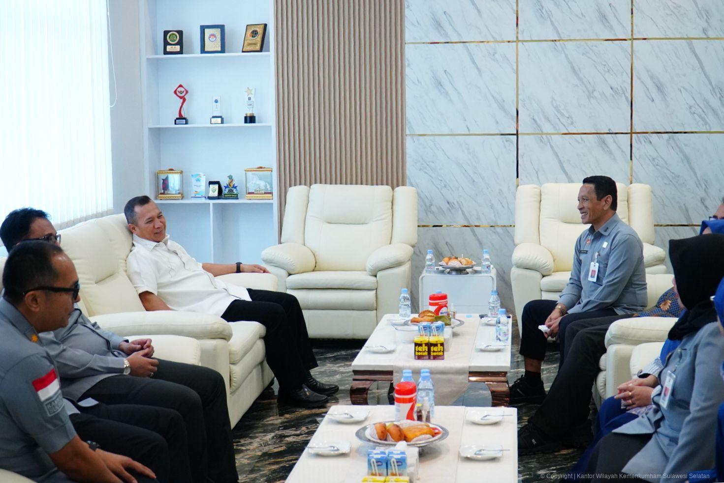 Dirjen PP Kunjungi Kanwil Kemenkum Sulsel, Tekankan Optimalisasi Pembentukan Produk Hukum