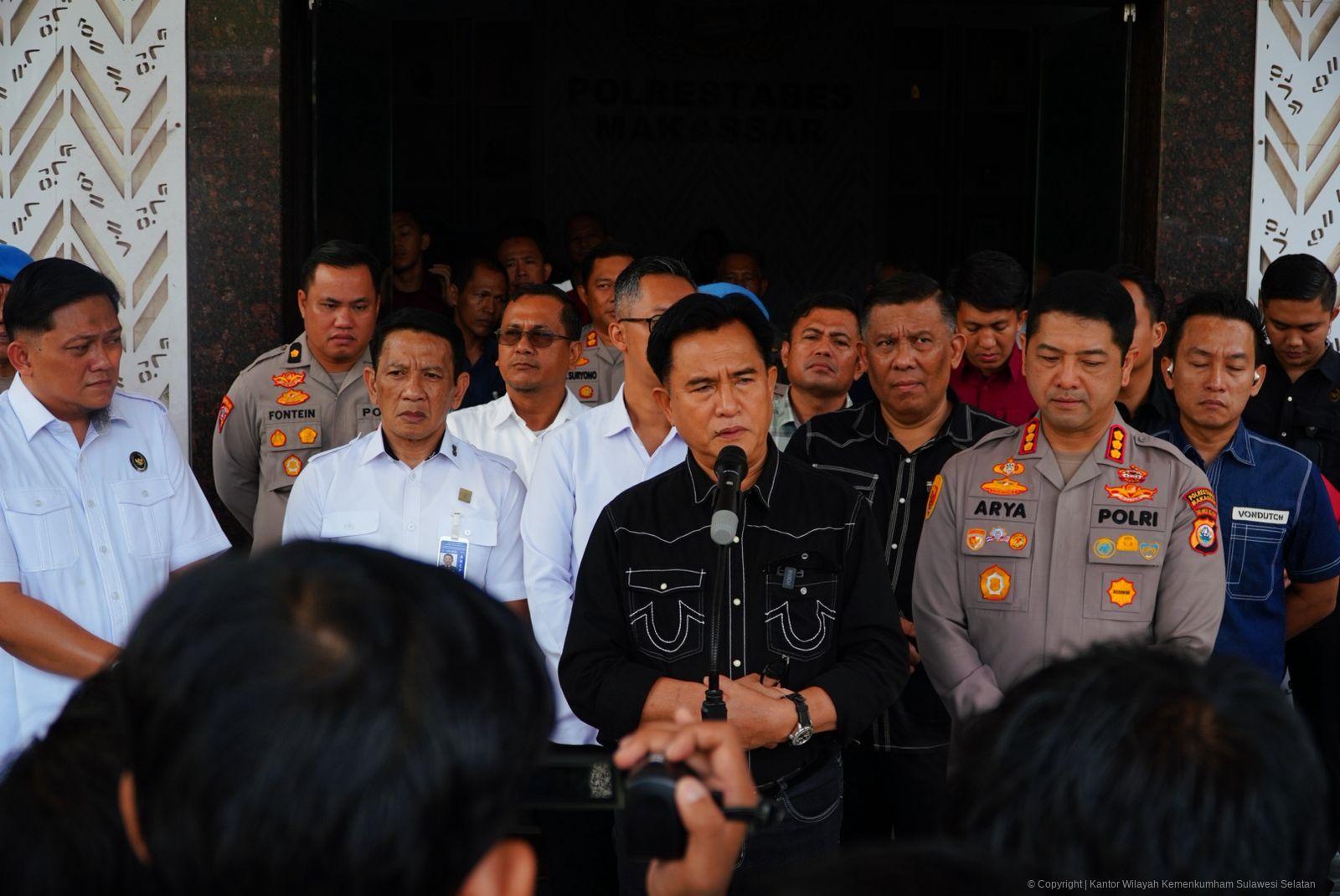 Kakanwil Andi Basmal Mendukung Penegakan Hukum yang Transparan dan Adil Bagi Tersangka Pasca Kerusuhan