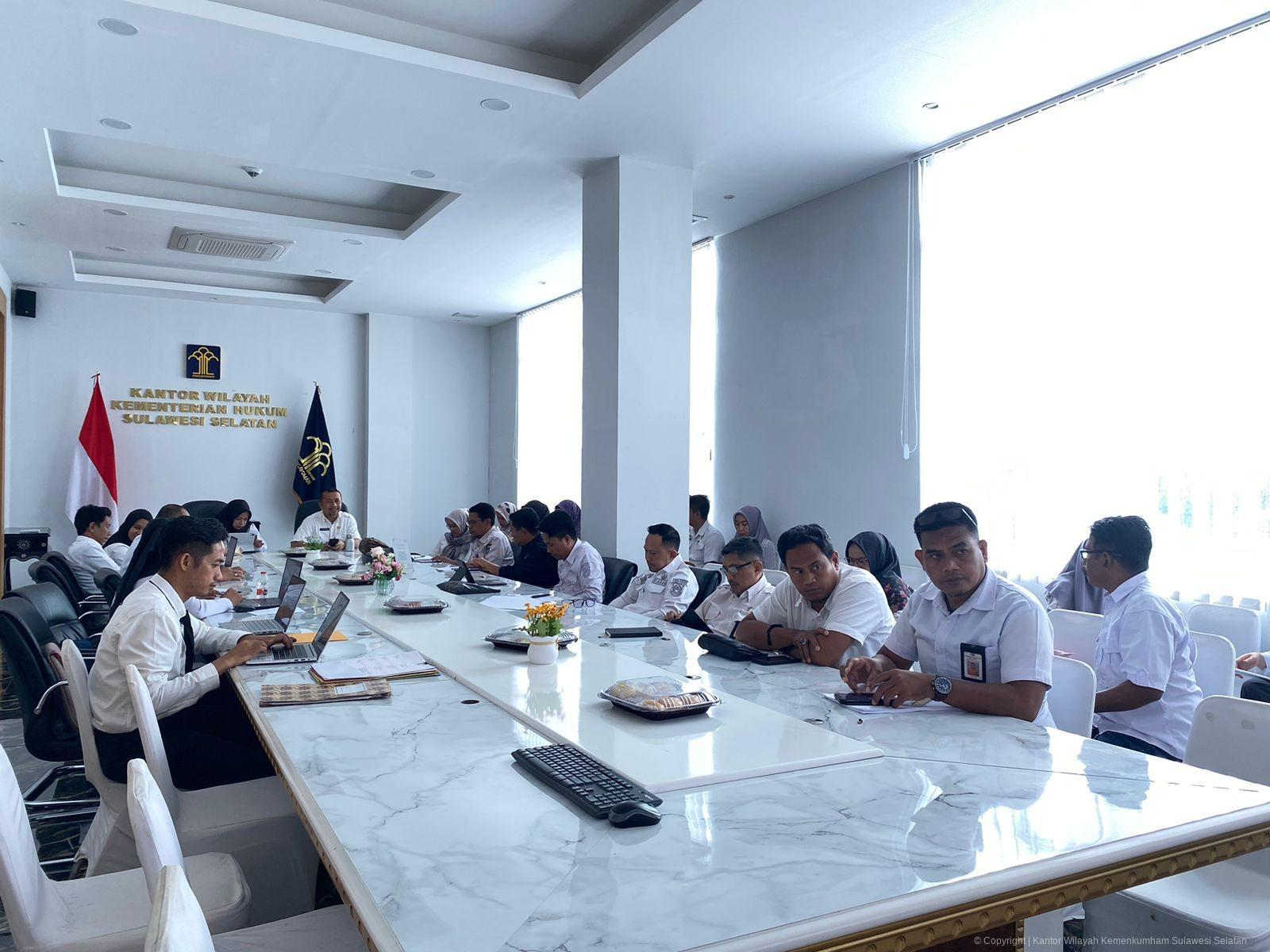 Kanwil Kemenkum Sulsel Harmonisasi 5 Rancangan Produk Hukum Daerah Kabupaten Bulukumba