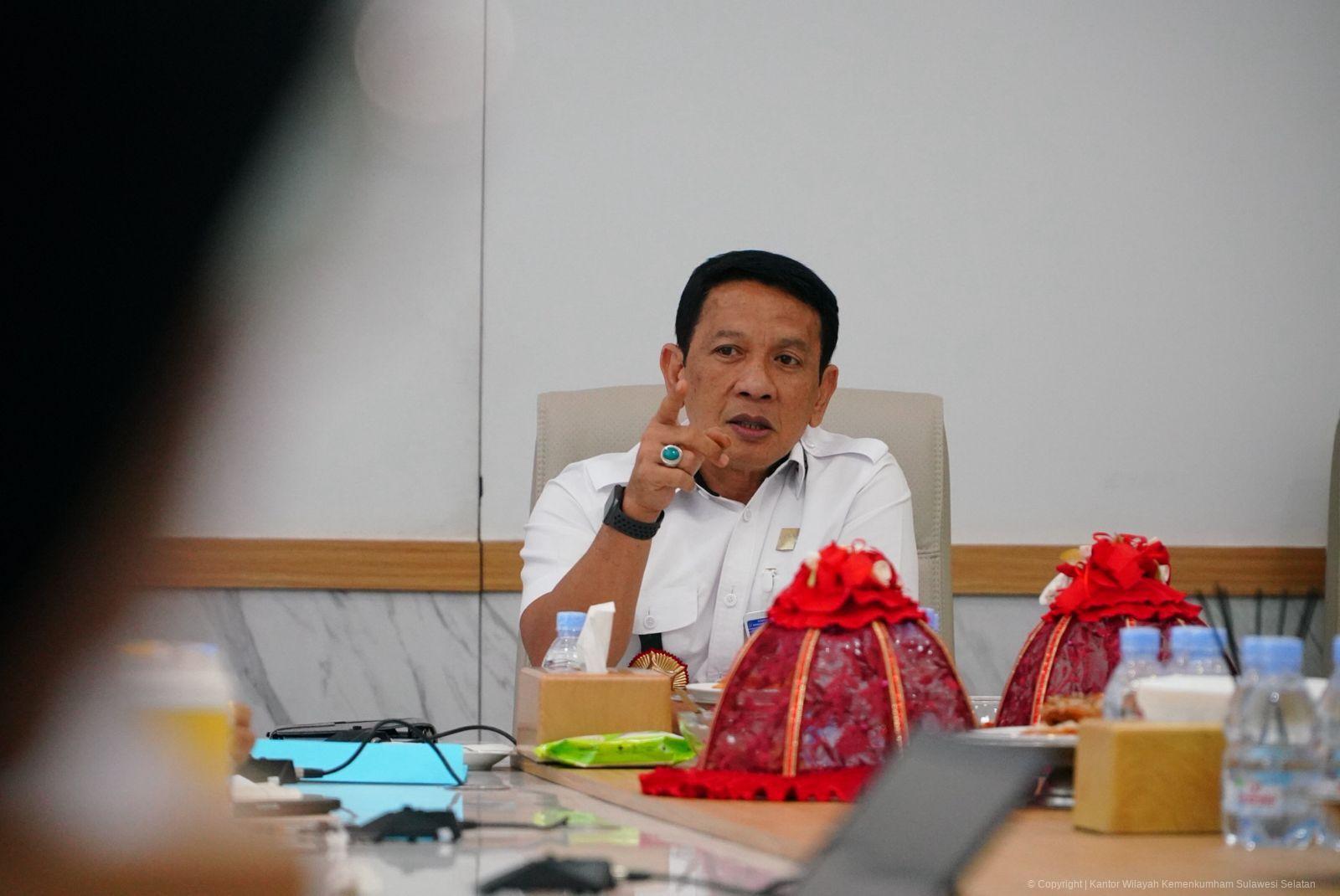 Jelang Penilaian TPN, Kanwil Kemenkum Sulsel Fokus Matangkan Persiapan Menuju Predikat WBBM