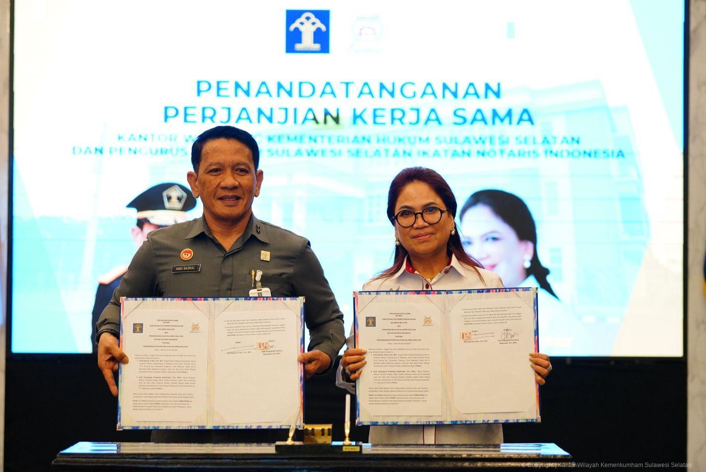 Sinergi Kemenkum dan INI Sulsel, Pengawasan Notaris Kini Lebih Optimal
