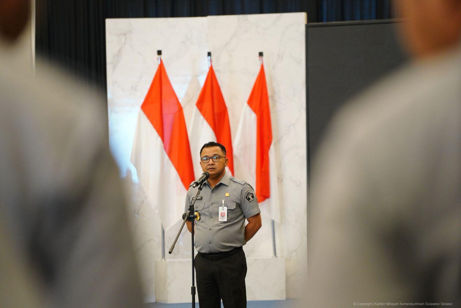 Kabid Pelayanan Kekayaan Intelektual Ajak Pegawai Jaga Disiplin dan Lengkapi Data Dukung Kinerja