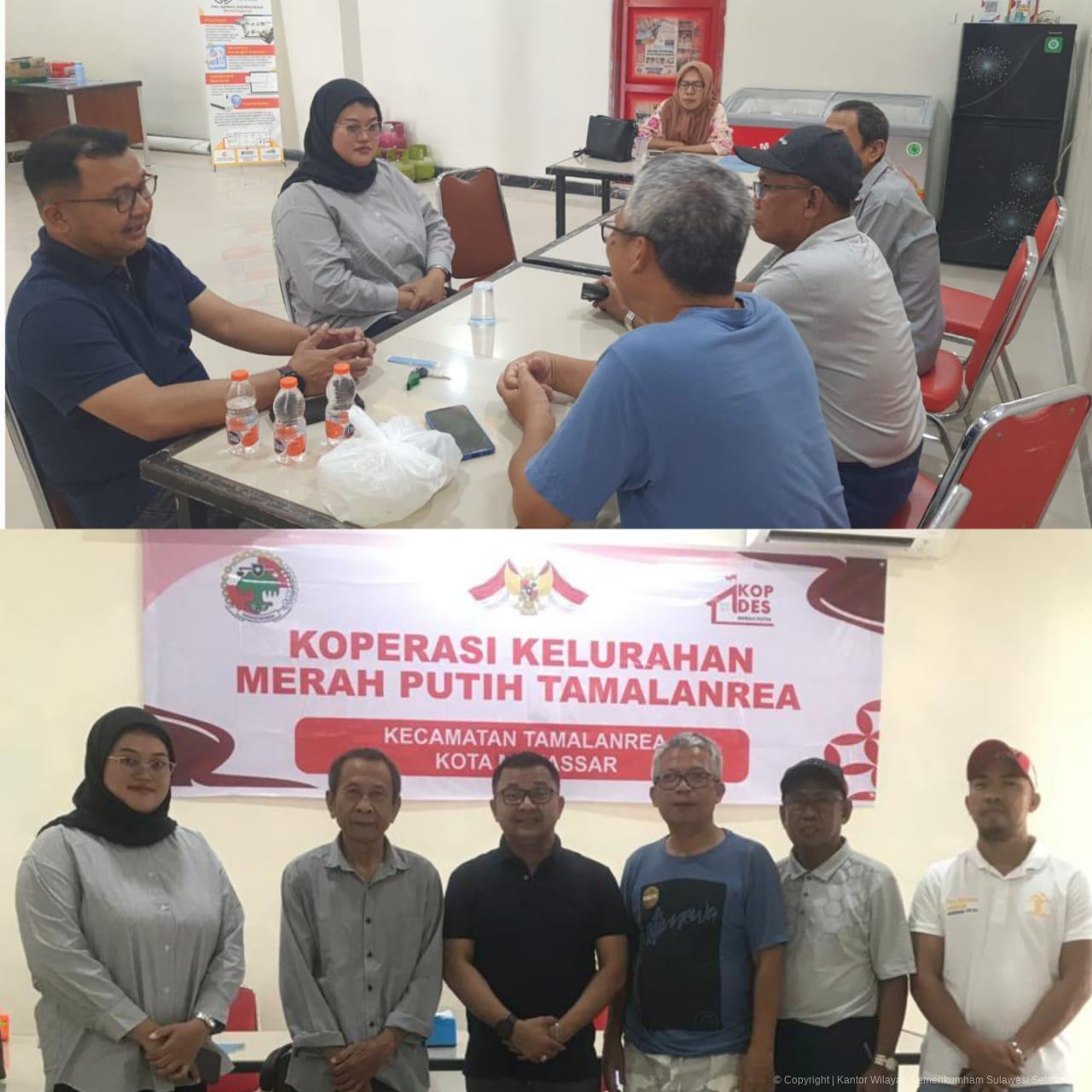 Kanwil Kemenkum Sulsel Dampingi KMP Tamalanrea Daftarkan Merek Kolektif