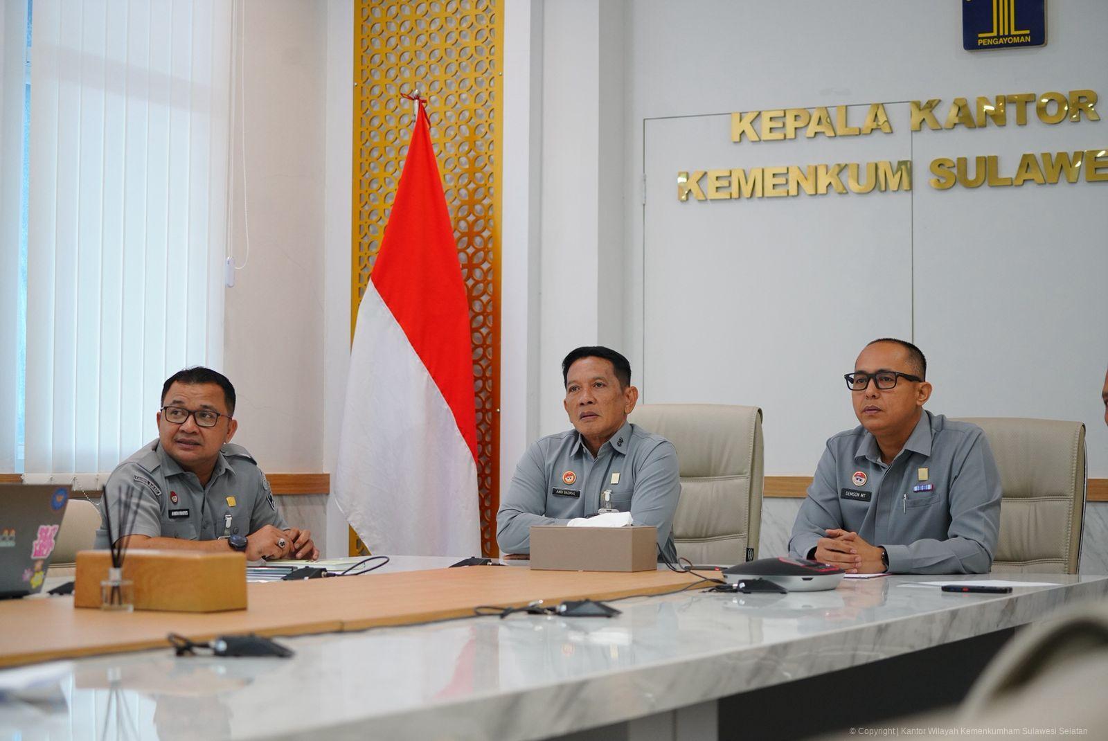 Kanwil Kemenkum Sulsel Dukung Pengukuran Maturitas Kekayaan Intelektual Berbasis Pada Dampak