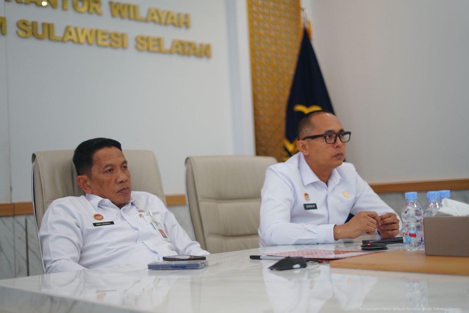 Kanwil Kemenkum Sulsel Sejalan dengan Upaya Penyamaan Persepsi dalam Layanan Pewarganegaraan