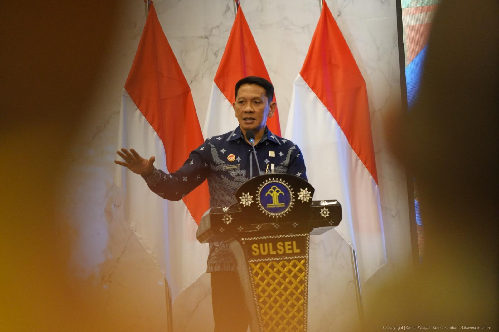 Kanwil Kemenkum Sulsel Siap Kolaborasi dengan DPR Kabupaten Mimika Bentuk Produk Hukum Daerah tentang Bantuan Hukum