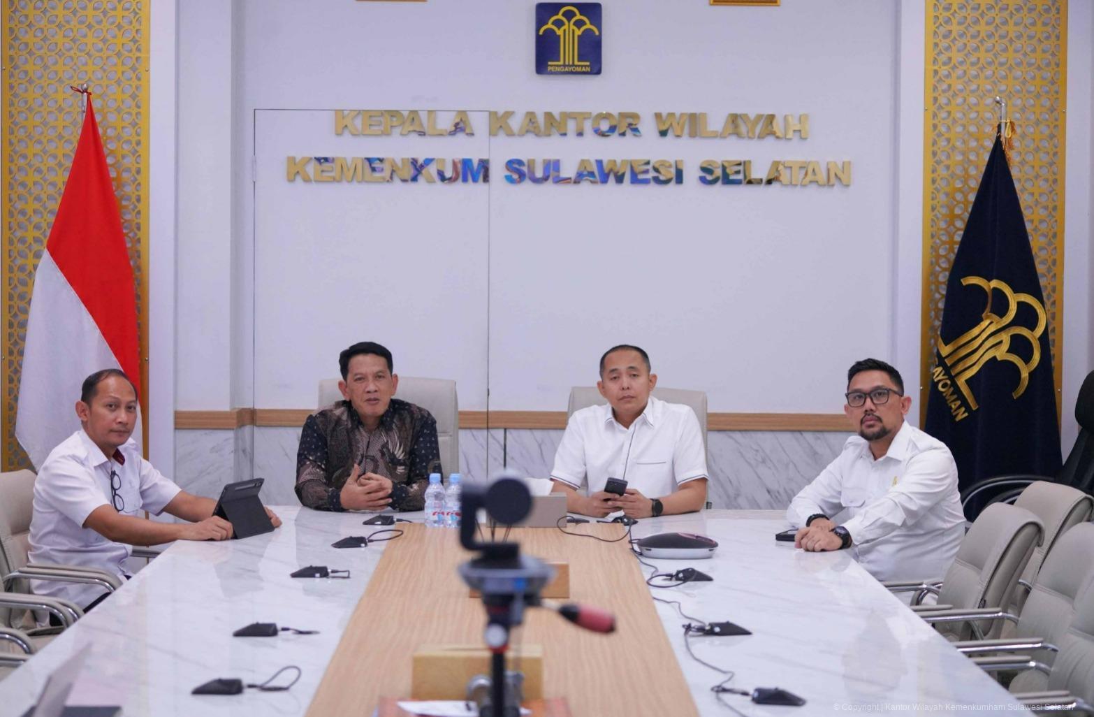 Kanwil Kemenkum Sulsel Hadiri “What’s Up Kemenkum Campus Calls Out” Bersama Kemenkum RI dan Undip