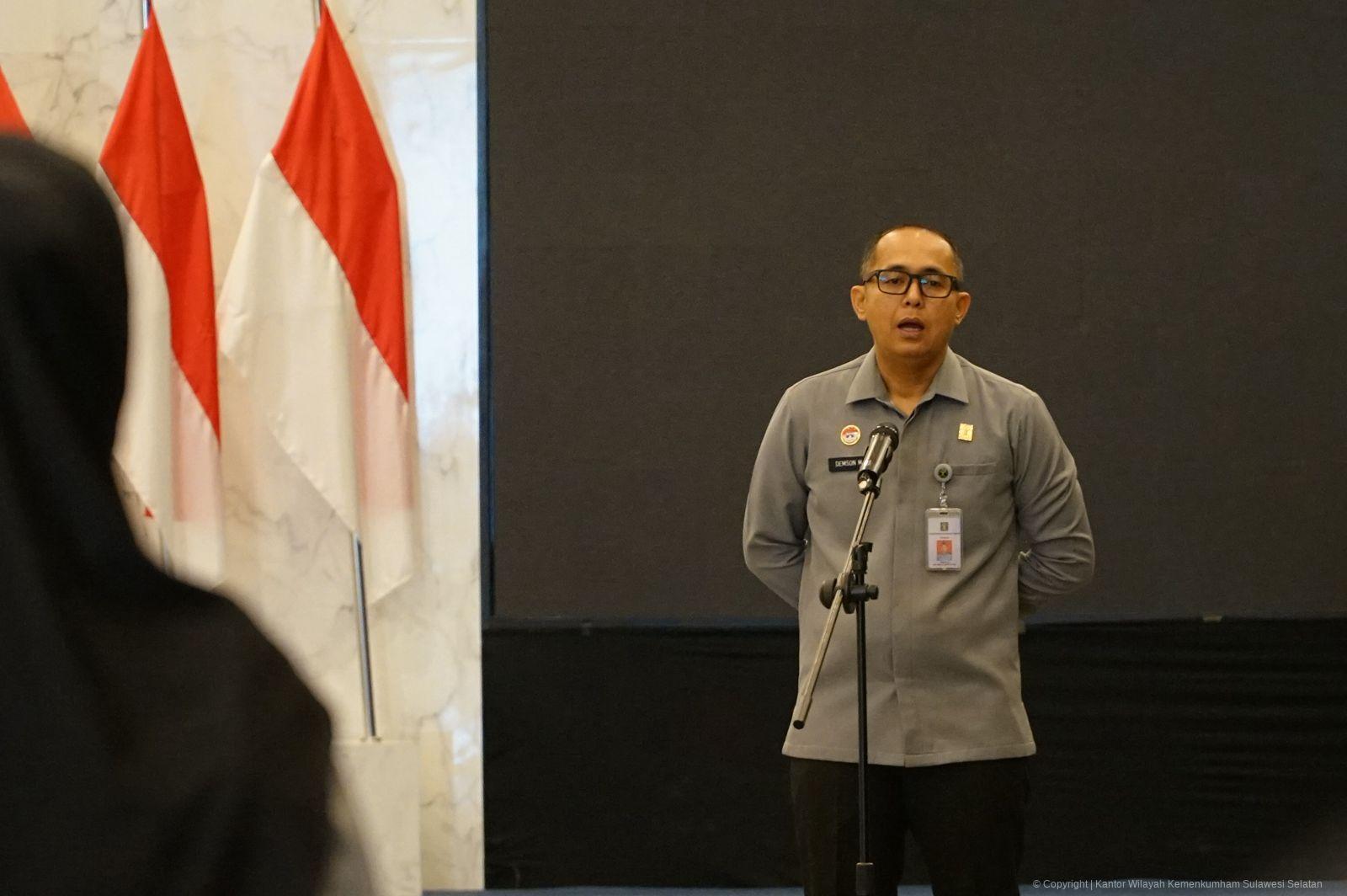 Kadiv Yankum Pimpin Apel Senin Pagi, Ajak Seluruh ASN Tingkatkan Kualitas Kinerja