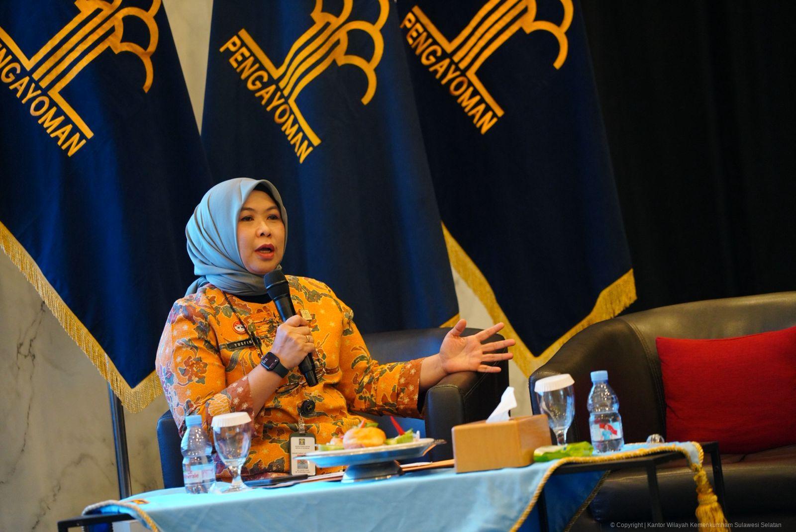 Kinerja Anggaran Dinilai Baik, Kanwil Kemenkum Sulsel Dipresiasi Karo Keuangan