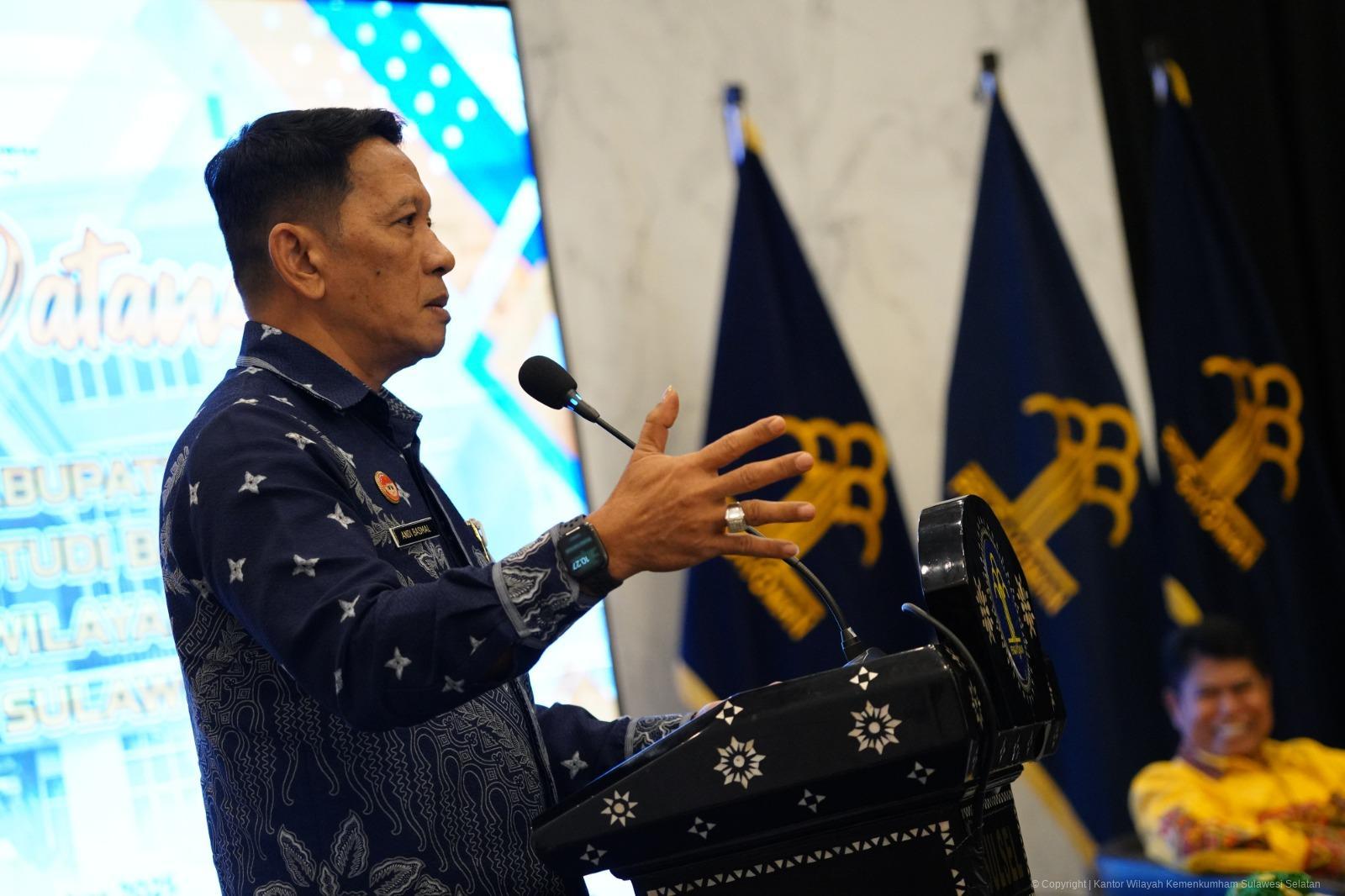 Kanwil Kemenkum Sulsel Fasilitasi Harmonisasi Lima Rancangan Produk Hukum Kota Parepare