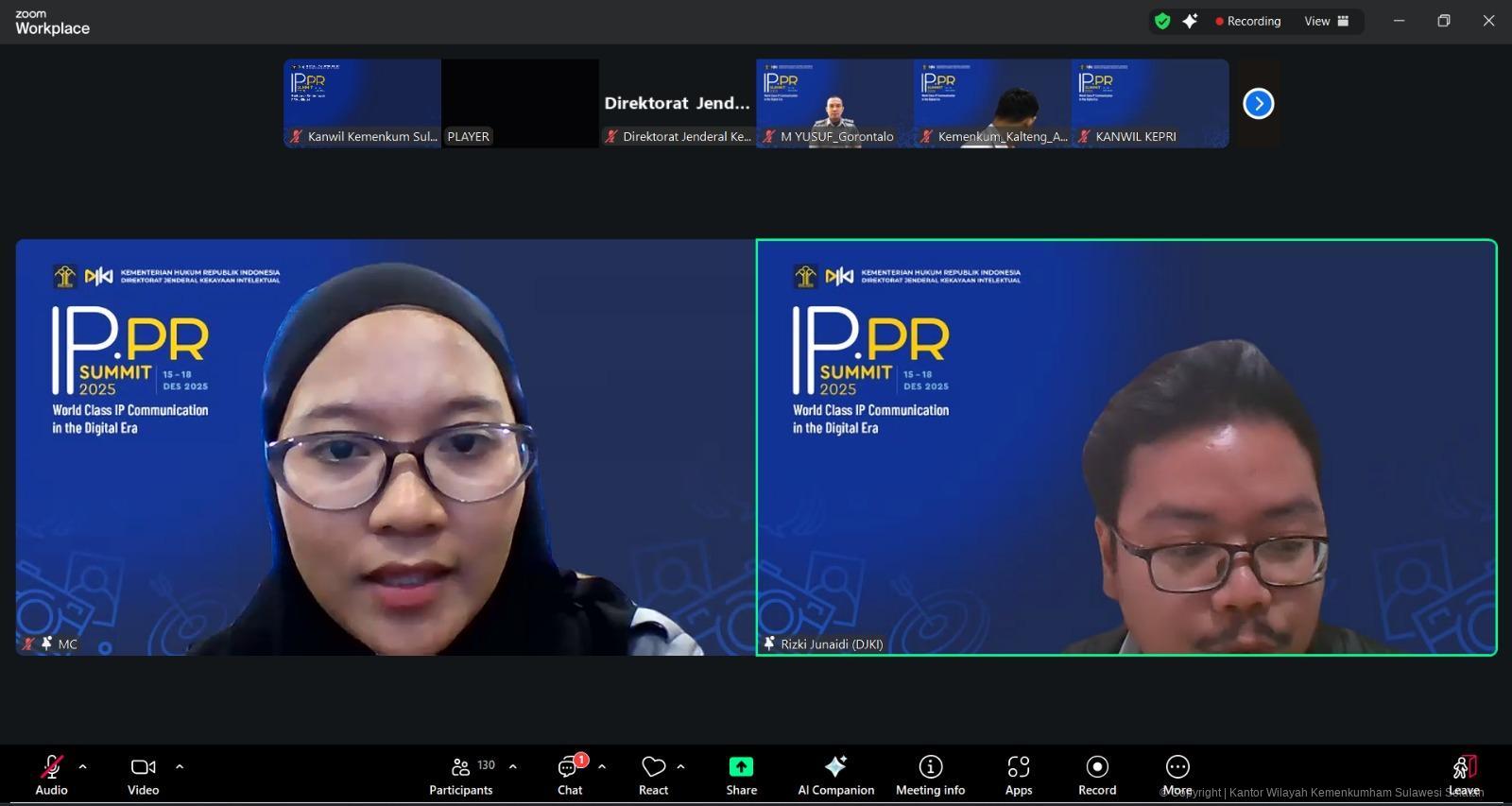 Kanwil Kemenkum Sulsel Optimalkan Peran Humas Tingkatkan Penyebaran Informasi Kekayaan Intelektual