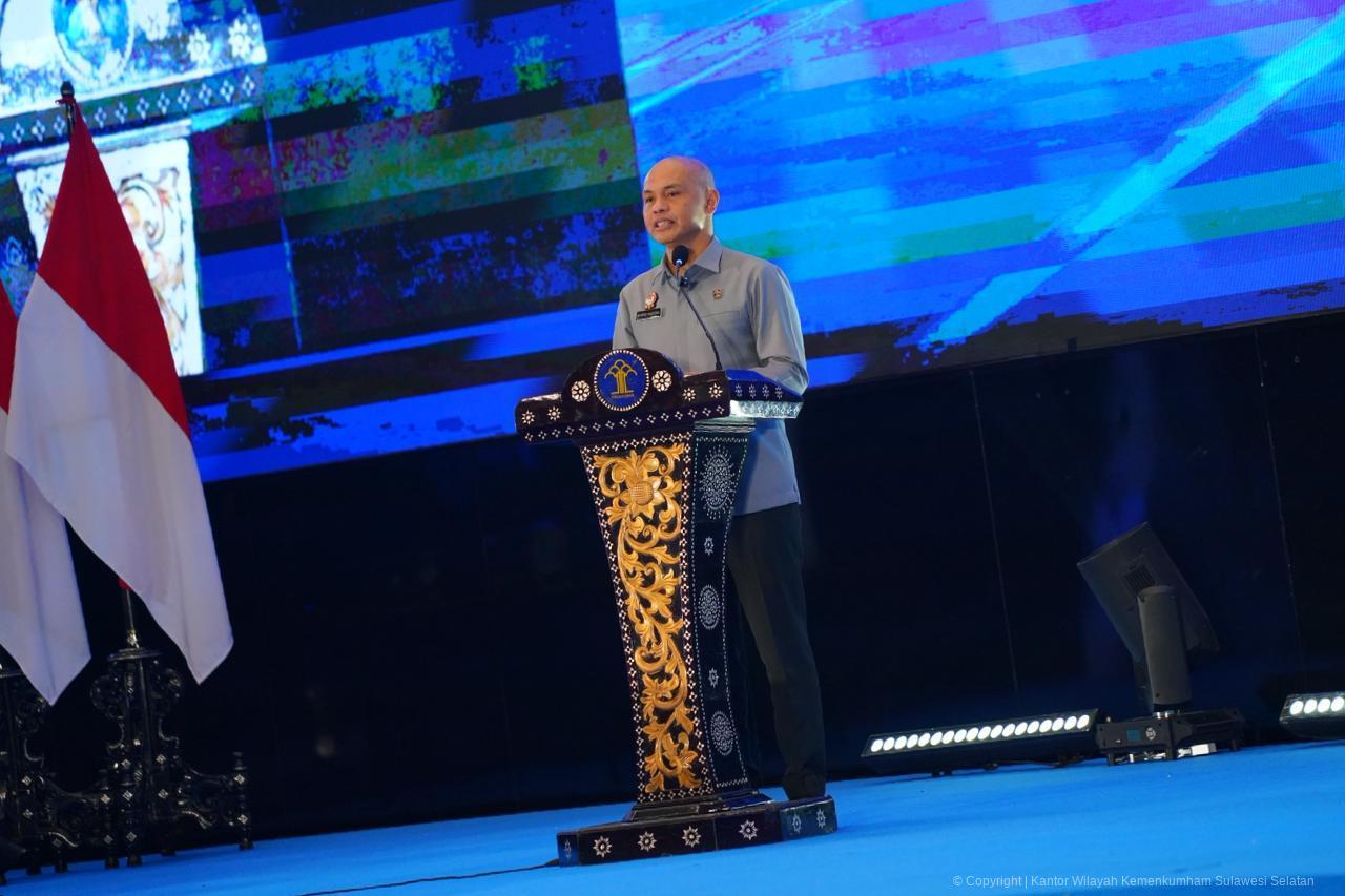 Perkuat Integritas dan Pengawasan, Kakanwil Kemenkum Sulsel Instrusikan Jajaran Laksanakan Pesan Inspektur Jenderal