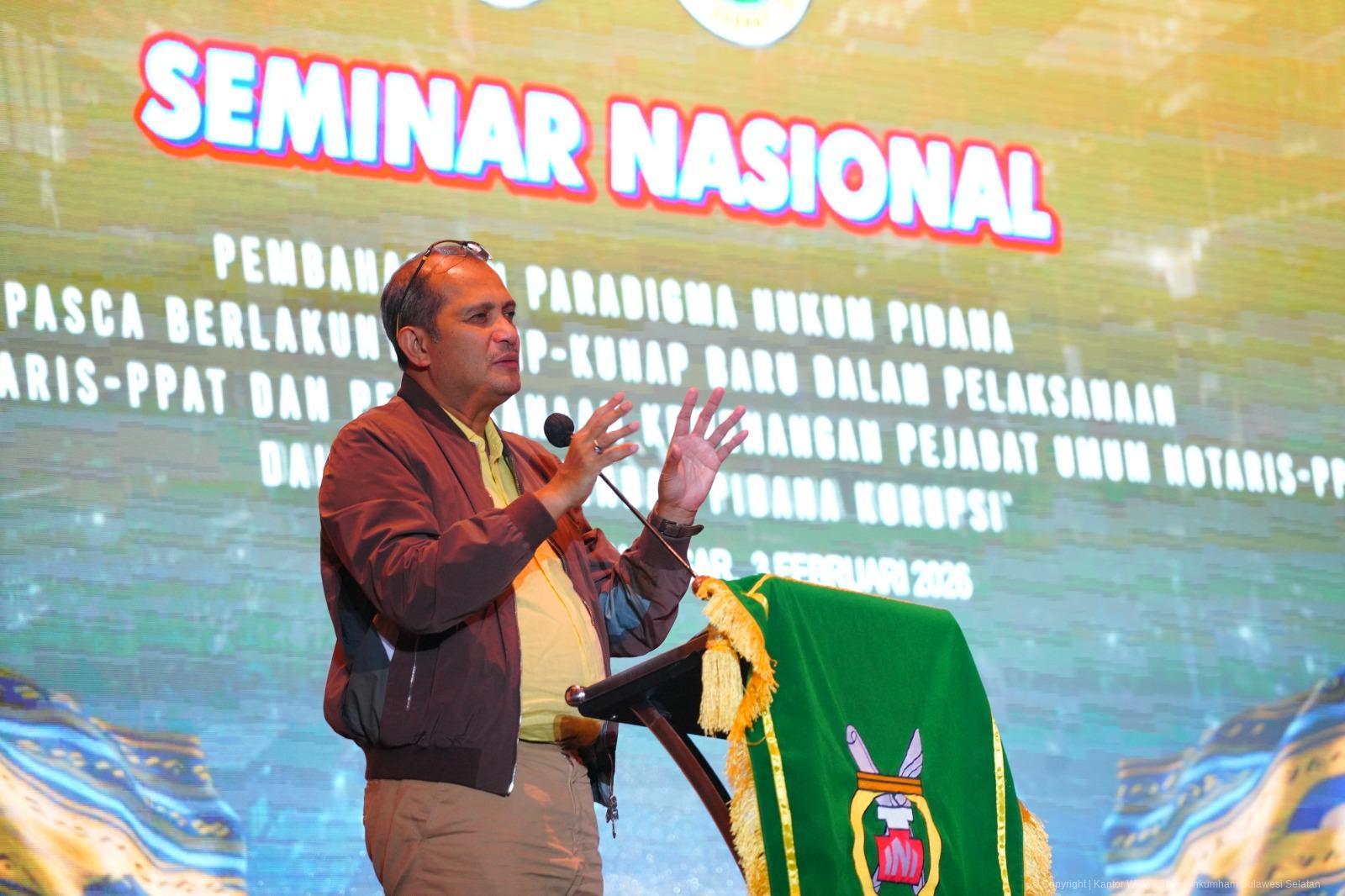 Pembaruan KUHP dan KUHAP Baru, Wamenkum Soroti Implikasi bagi Jabatan Notaris