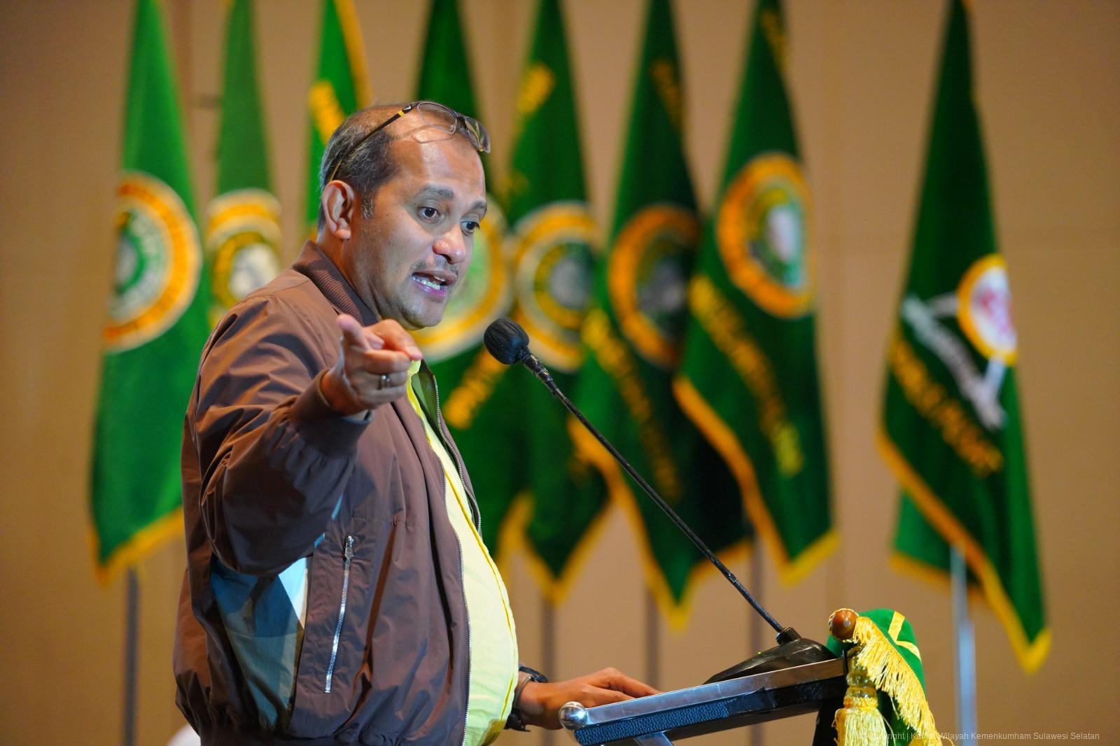 Wamenkum Paparkan KUHP–KUHAP Baru, Notaris–PPAT di Sulsel Didorong Lebih Profesional dan Adaptif