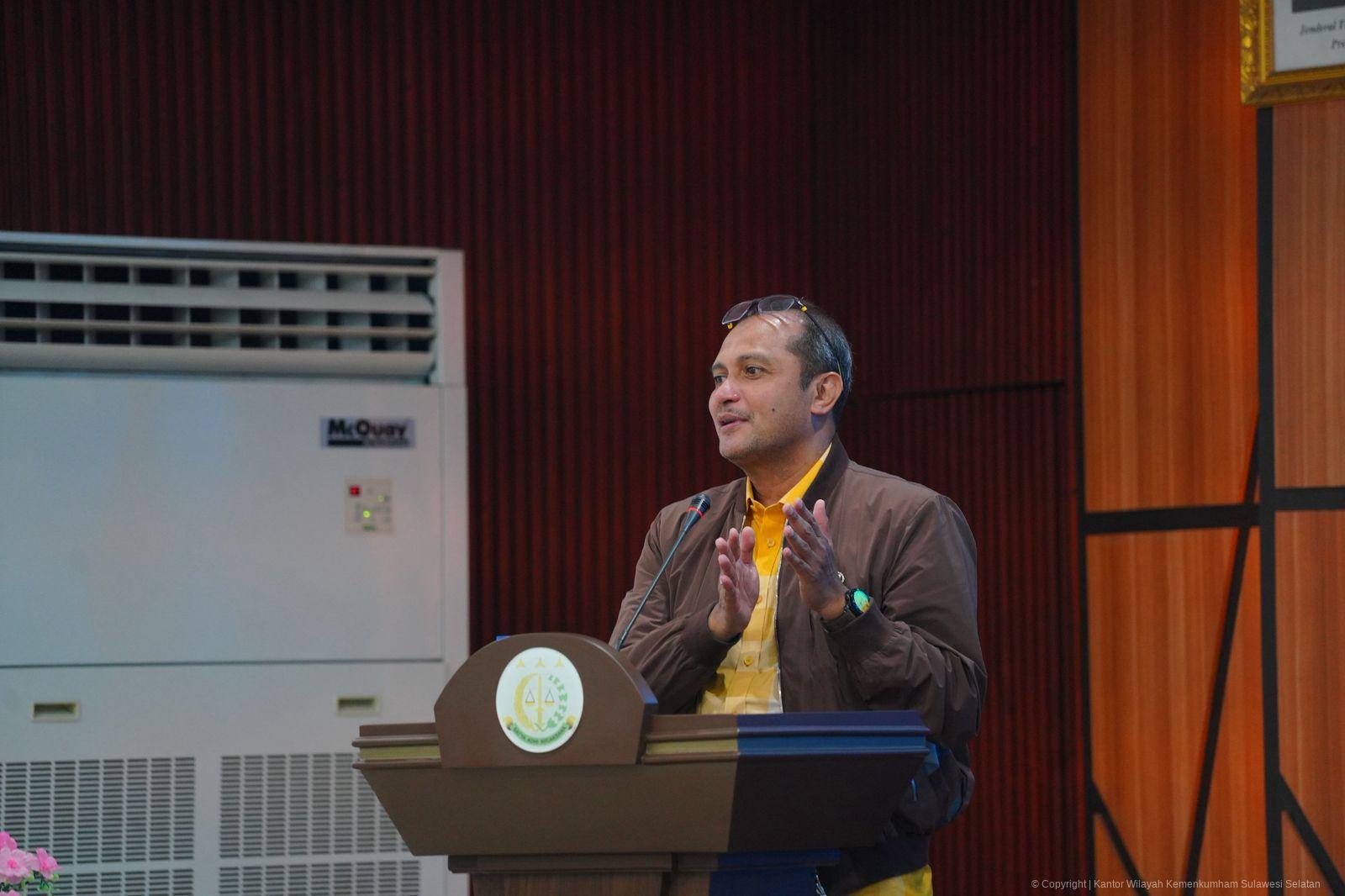 Wamenkum di Kejati Sulsel Tekankan Jaksa sebagai Pengendali Perkara dalam Sistem Peradilan Pidana