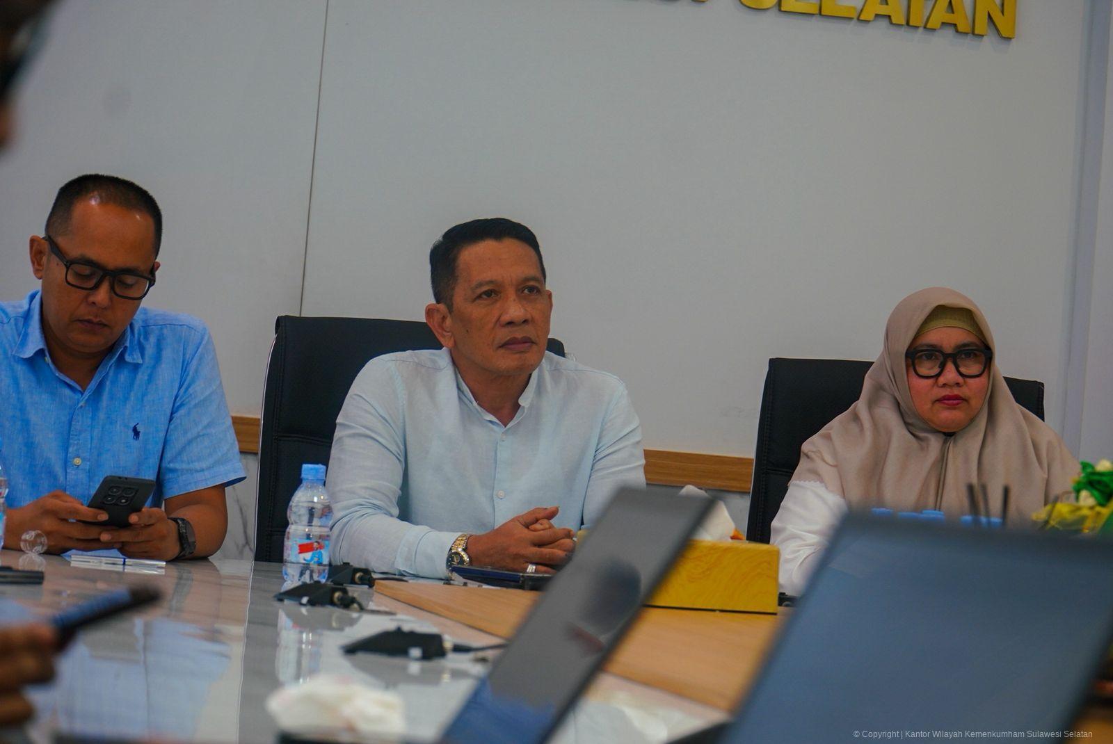 Kanwil Kemenkum Sulsel Siap Dukung Pemeriksaan BPK RI Tahun 2025