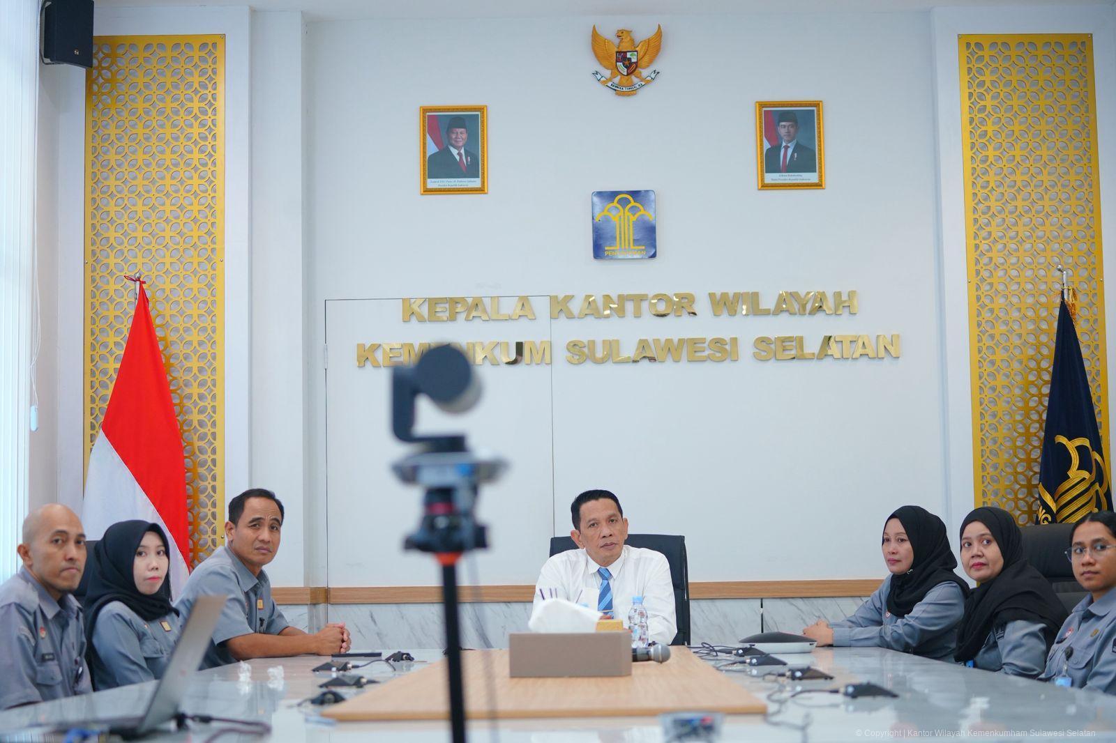 Kakanwil Kemenkum Sulsel Dukung Pelatihan Transformasi Digital TA 2026, Utus Tiga Pegawai