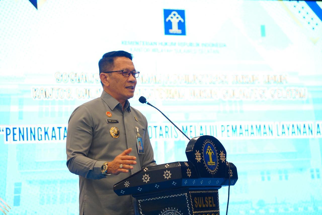 Kanwil Kemenkum Sulsel Ajak Pelaku Usaha Manfaatkan Layanan Pendirian Perseroan Perorangan