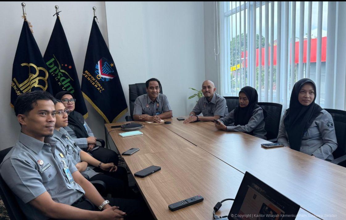 Sosialisasi Pengawasan Kearsipan 2026, Kanwil Kemenkum Sulsel Perkuat Transformasi Digital