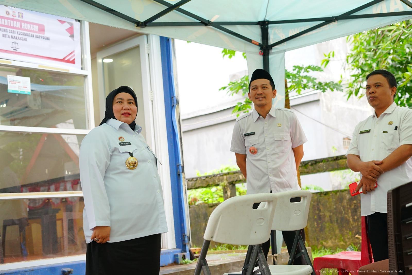 Apresiasi Partisipasi Aktif, Kadiv PPPH Harapkan Posbankum Gunung Sari Makin Optimal