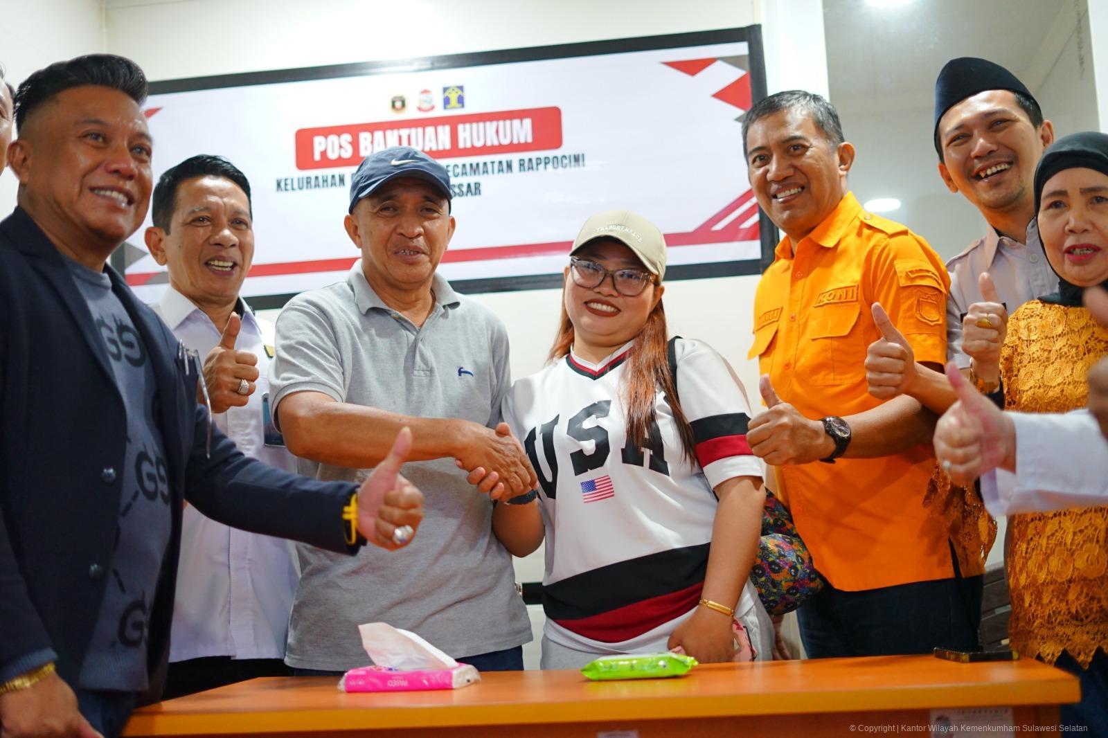 Saksikan Proses Mediasi, Kakanwil Apresiasi Posbankum Gunung Sari sebagai Sarana Penyelesaian Sengketa Warga