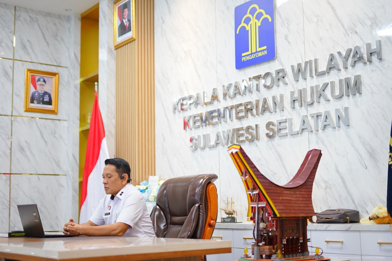 Kanwil Kemenkum Sulsel Siap Implementasikan Strategi KI 2026, Dukung Terwujudnya Layanan Berkelas Dunia