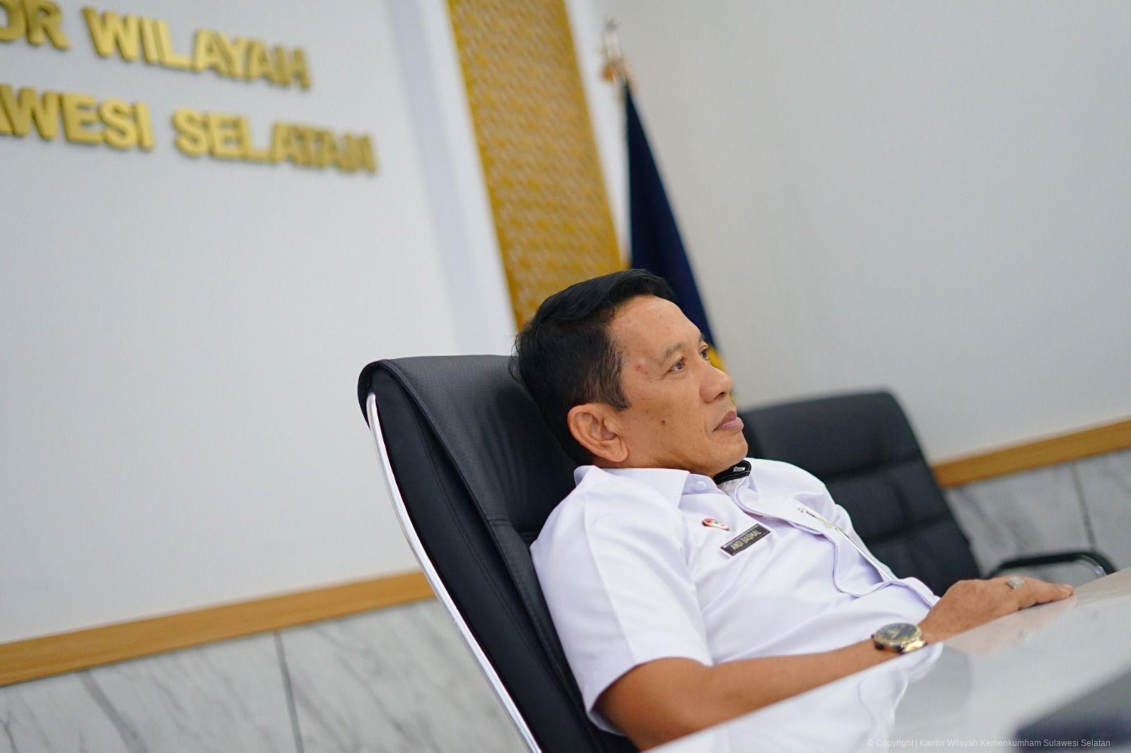 Kakanwil Andi Basmal Hadiri Sosialisasi Permenkum 4/2026, Perkuat Pengelolaan Pengaduan Berbasis Digital