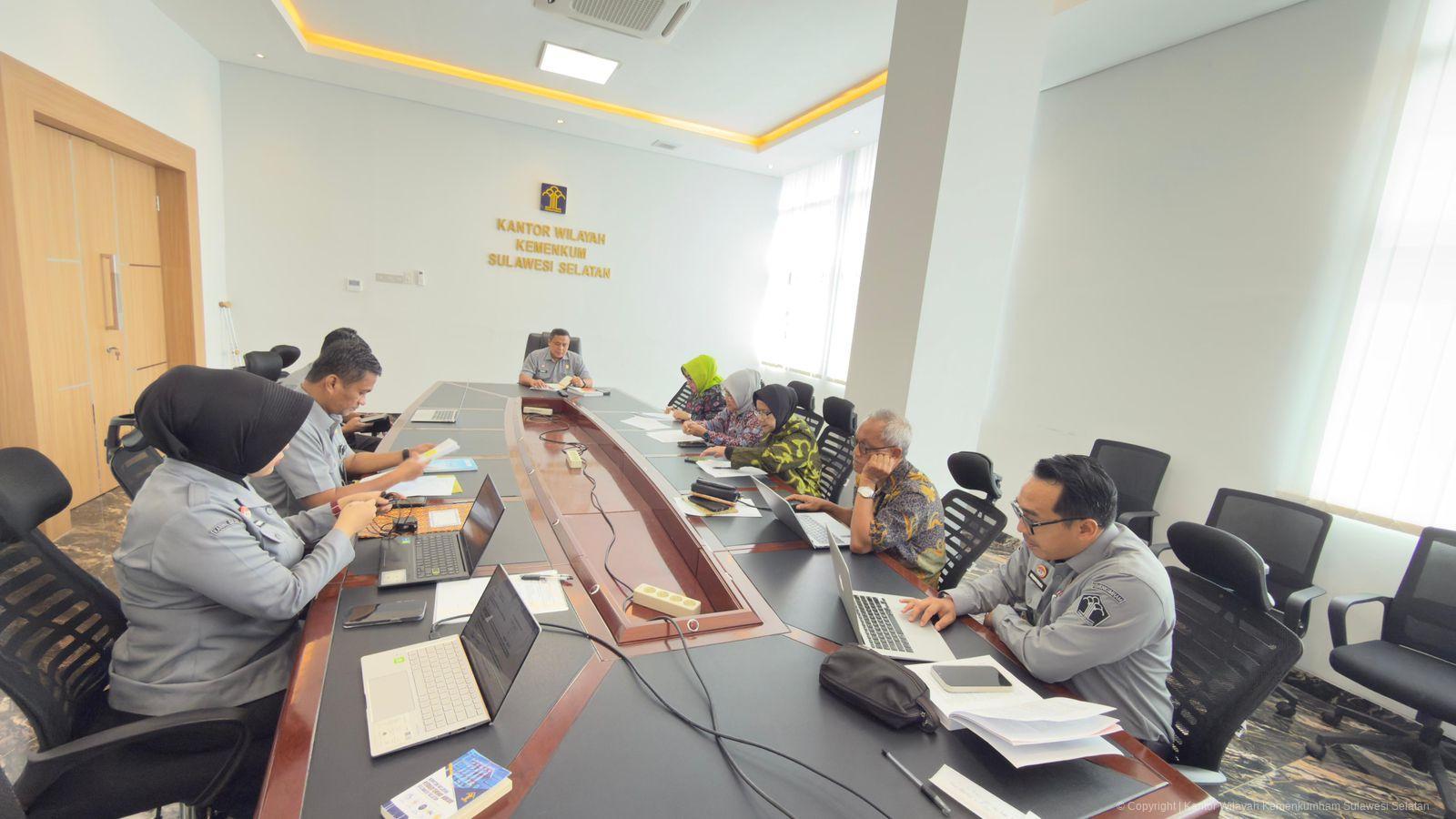 Kemenkum Sulsel Gelar Sidang Pengaduan Masyarakat Terhadap Empat Notaris Kota Makassar