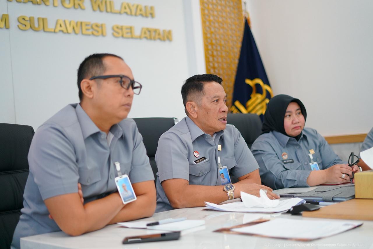 Perkuat Reformasi Birokrasi, Kakanwil Kemenkum Sulsel Genjot Inovasi untuk Pembangunan ZI 2026