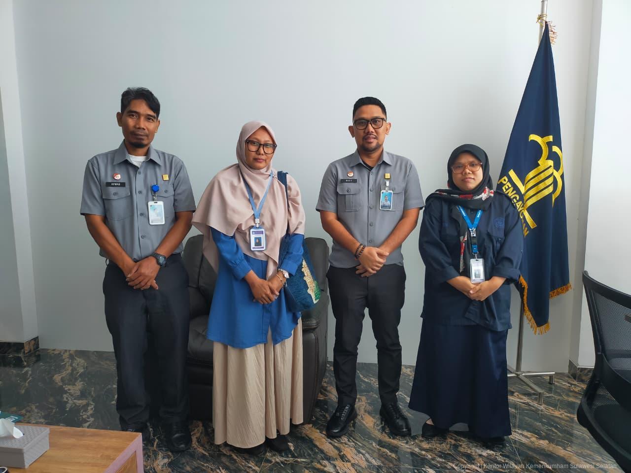 Balai Bahasa Sulsel Gandeng Kemenkum Sulsel Kawal Penggunaan Bahasa Negara