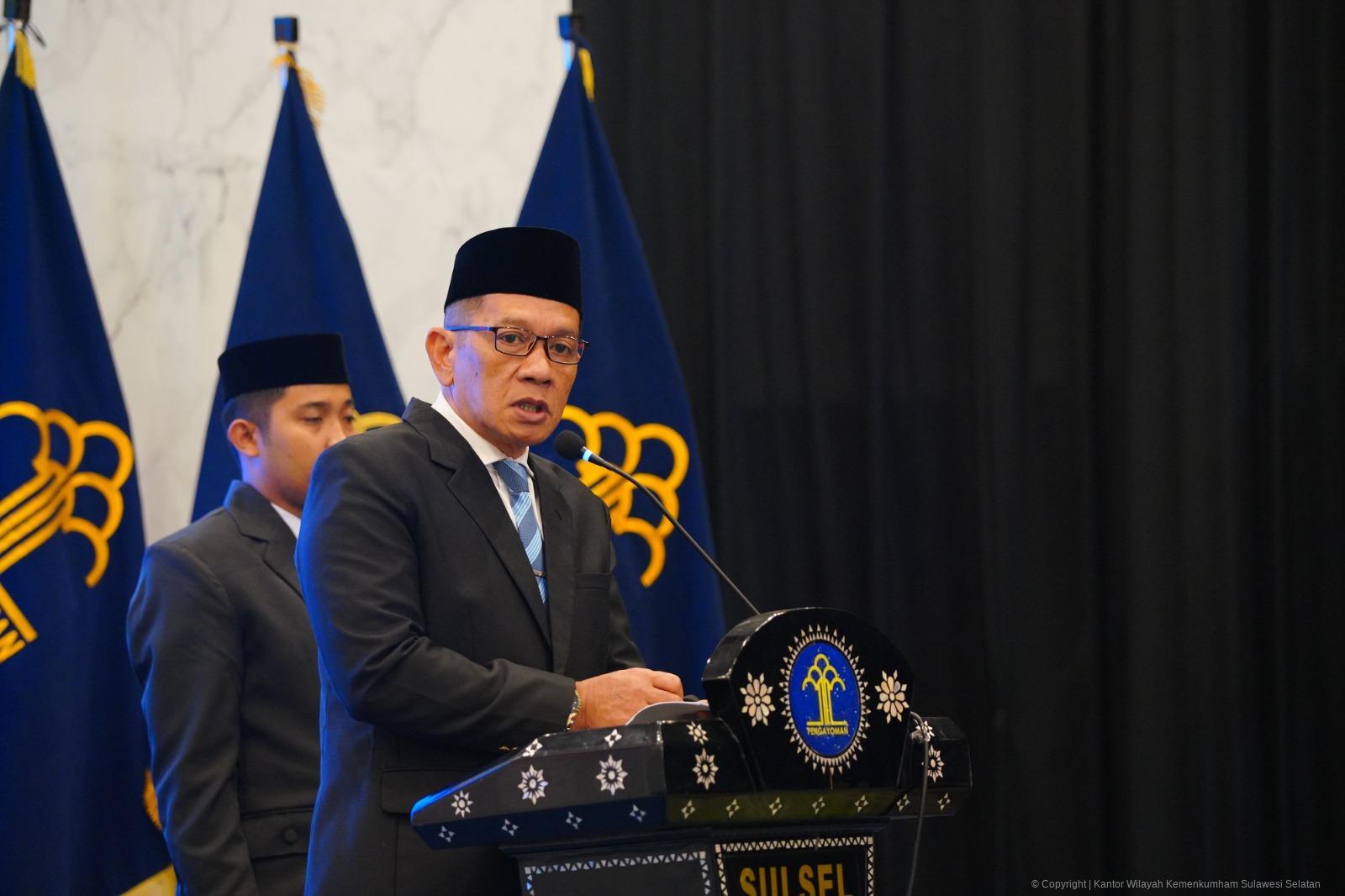Kakanwil Kemenkum Sulsel Lantik Enam PPNS, Tegaskan Peran Strategis dalam Penegakan Hukum