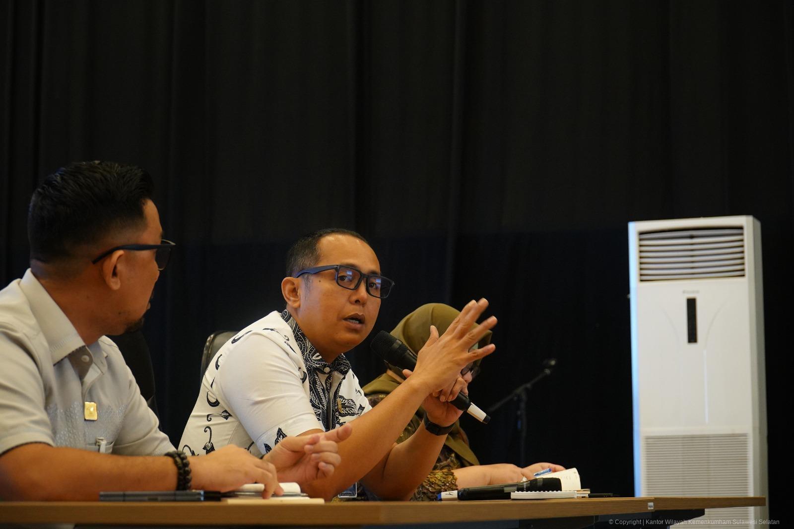 Tim ZI Kanwil Kemenkum Sulsel Gelar Rapat, Satukan Langkah Raih WBBM di Tahun 2026