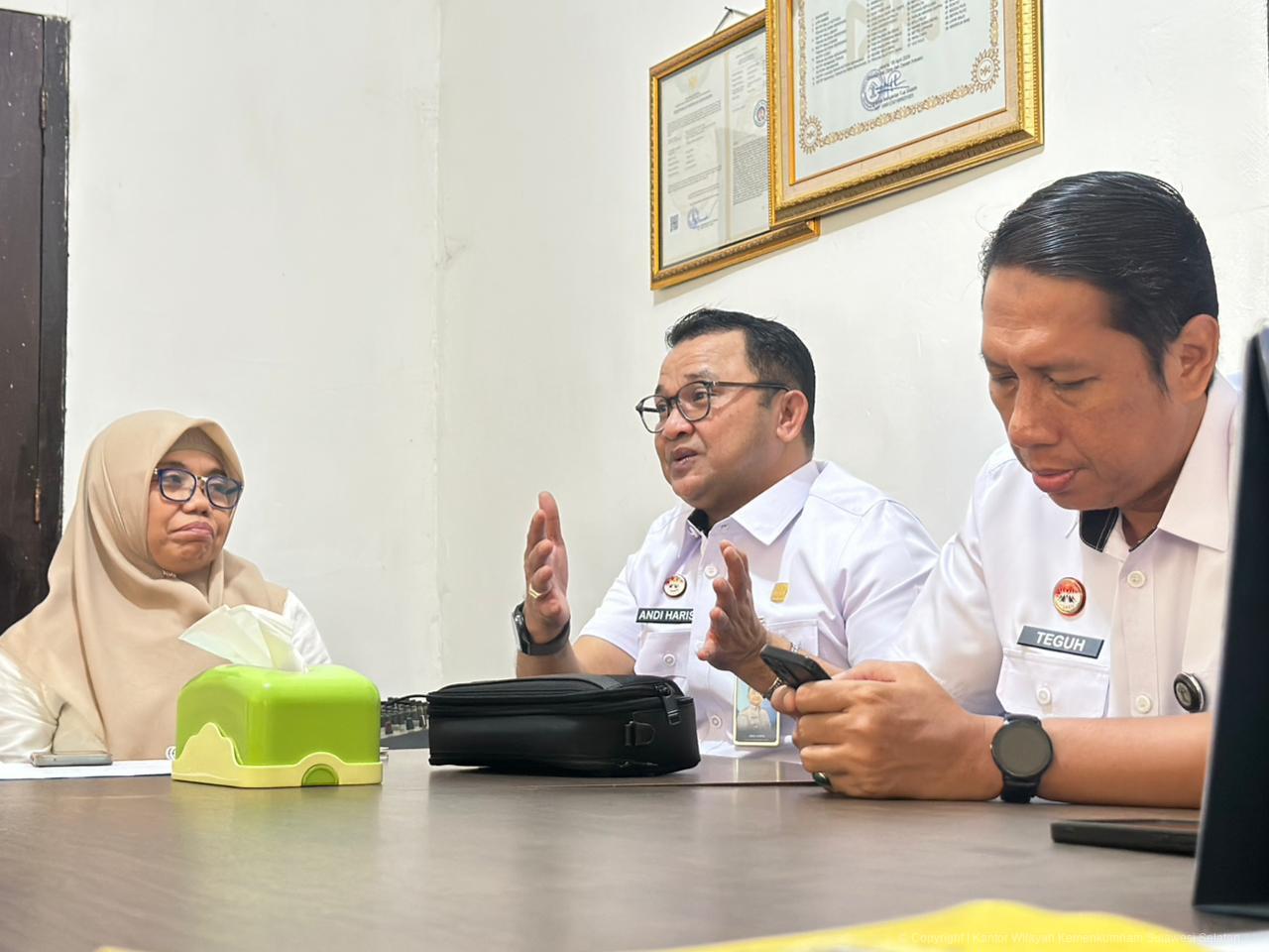 Kanwil Kemenkum Sulsel Ajak Pelaku Usaha di Wajo Sadar Pentingnya Kekayaan Intelektual