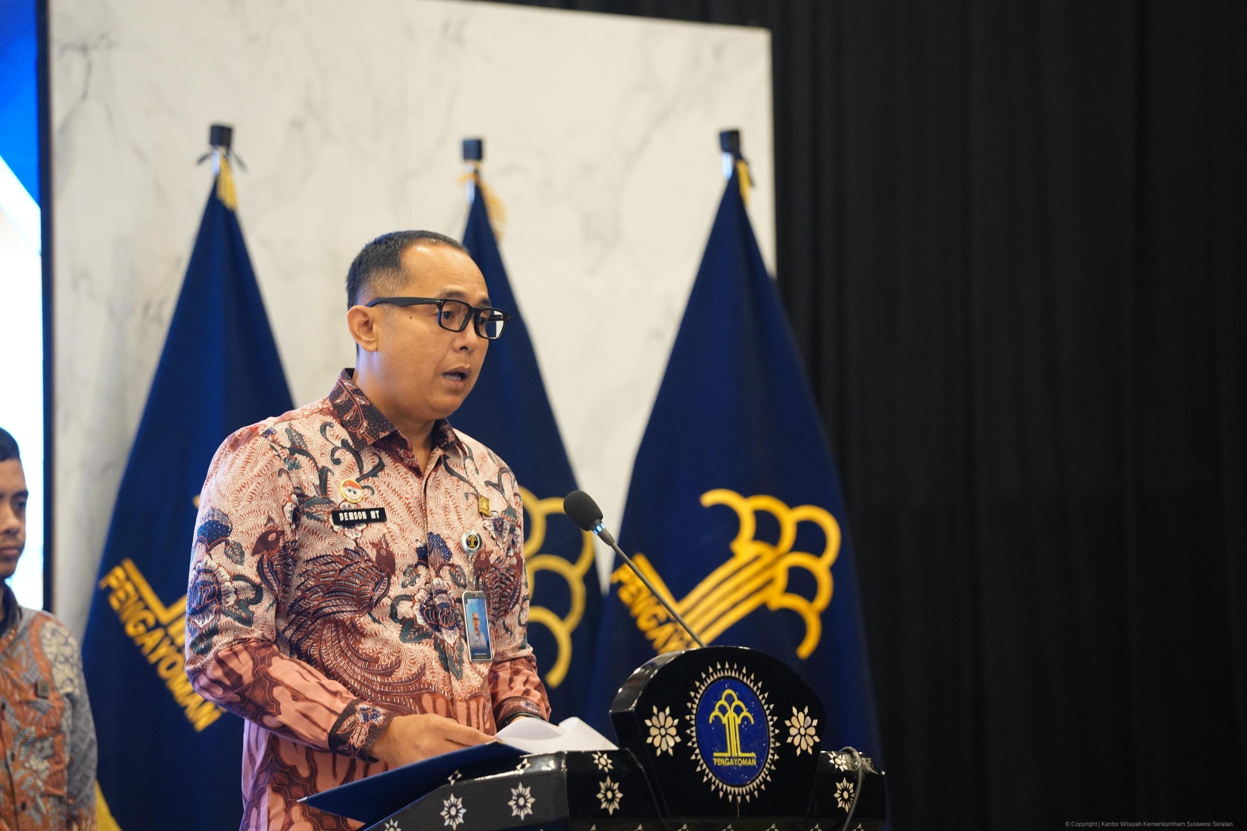 Lantik Notaris Pengganti Kab. Gowa, Kadiv Yankum Tekankan Profesionalisme Tinggi