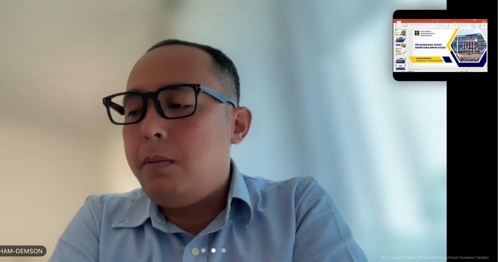 Kanwil Kemenkum Sulsel Gelar Rapat Evaluasi MPD, Perkuat Pengawasan Notaris dan Penanganan Pengaduan Masyarakat