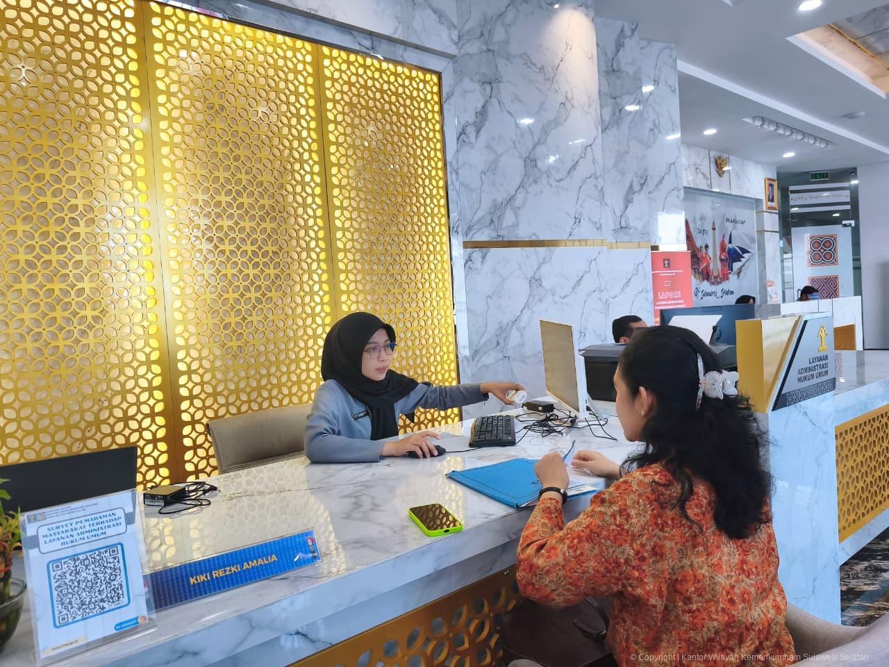 35 Sertifikat Apostille Dicetak dalam Sehari,  Kemenkum Sulsel tingkatkan Layanan 