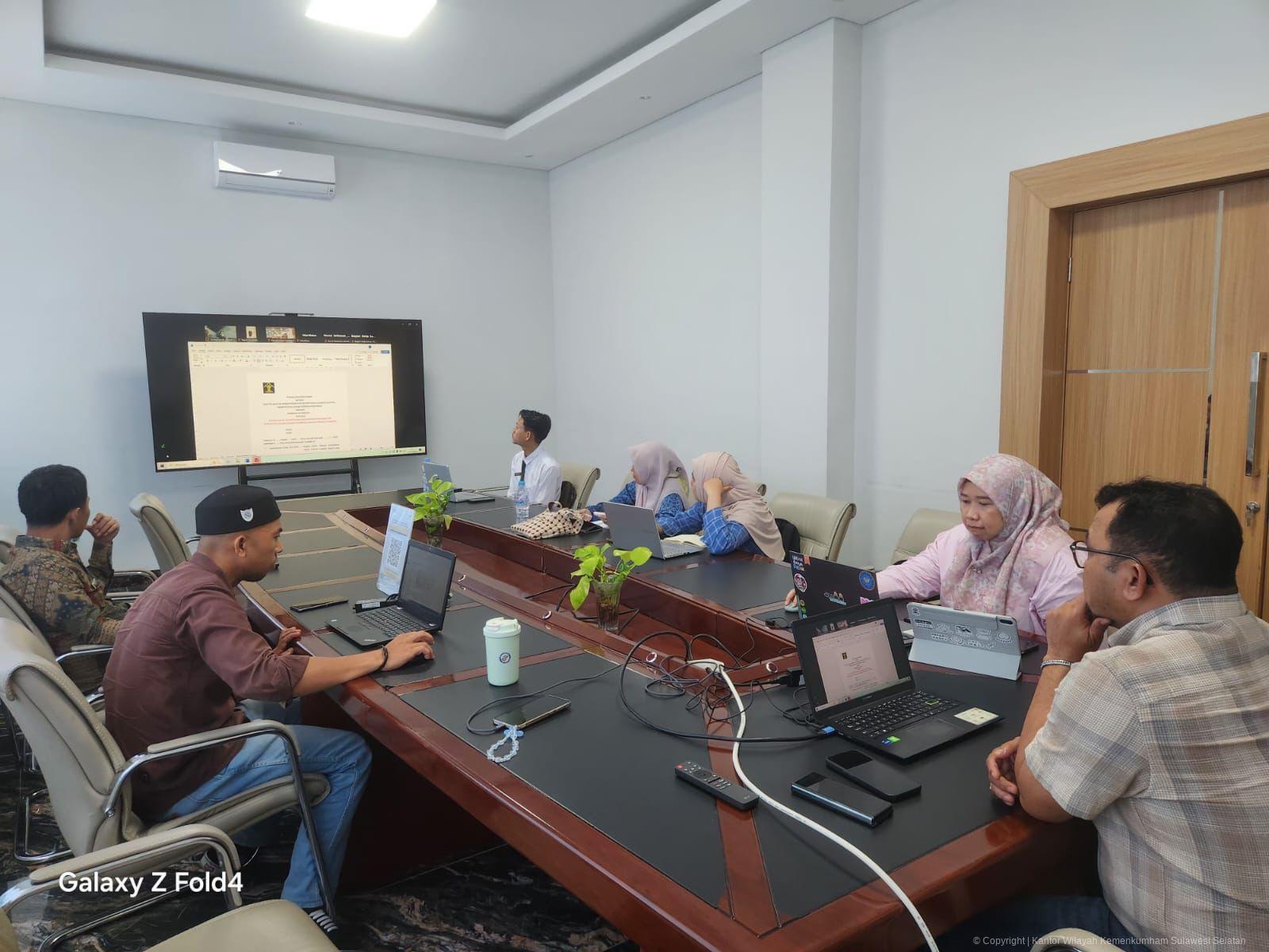 Kemenkum Sulsel dan Enam Daerah Duduk Bersama, Matangkan Kerja Sama Pelindungan Kekayaan Intelektual