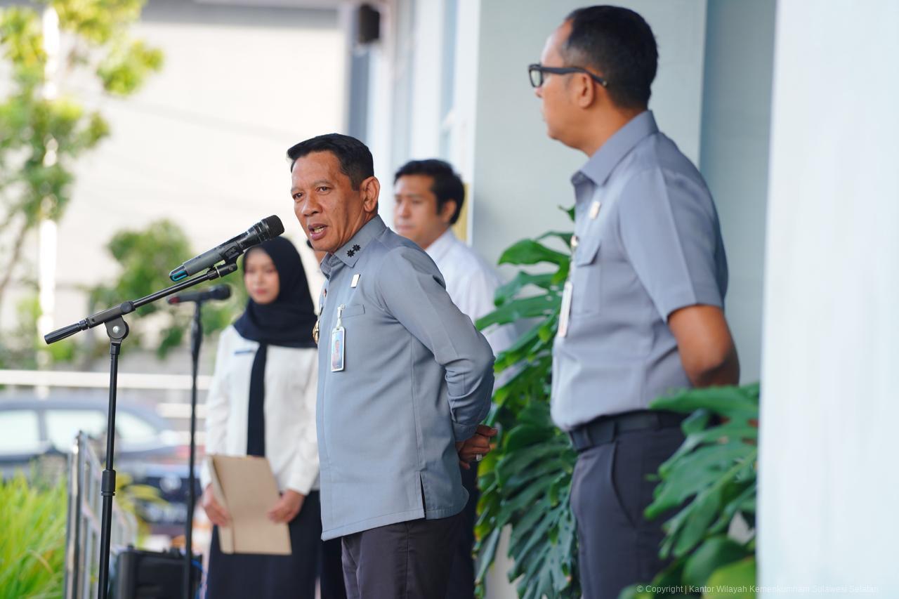 Humas Kanwil Kemenkum Sulsel Tunjukkan Performa Gemilang, Kakanwil Beri Apresiasi