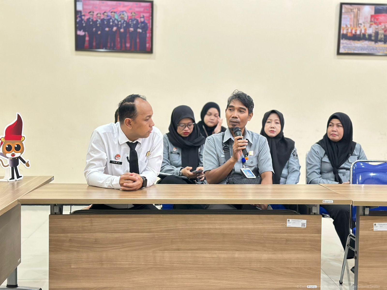 Kanwil Kemenkum Sulsel Dorong BHP Makassar Optimalkan Kinerja Kehumasan