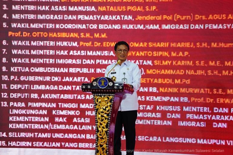 Refleksi Akhir Tahun Kemenkumham Membangun Sinergi Menuju Indonesia Emas 20453