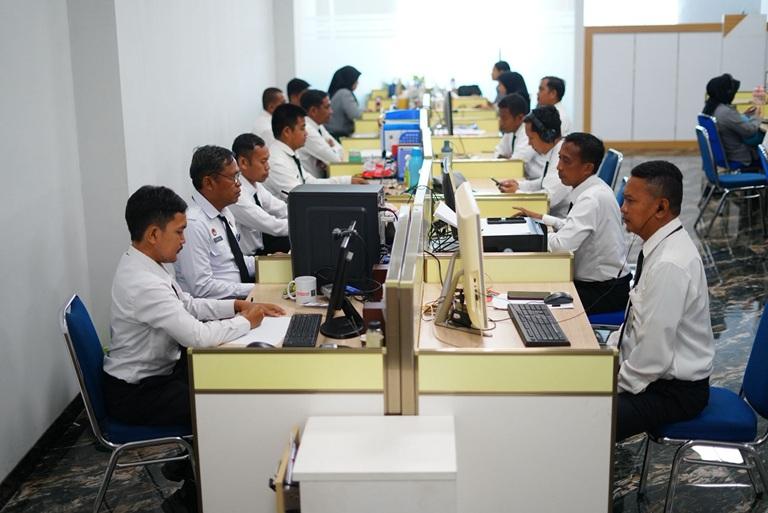 12 PPPK Kemenkum Sulsel Ikuti Pra Orientasi Penggunaan Aplikasi Swajar PPPK LAN