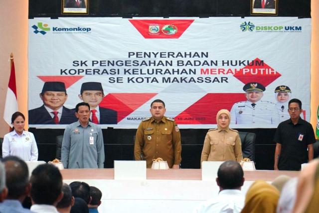 136 Koperasi Kelurahan Merah Putih di Kota Makassar Resmi Berbadan Hukum1