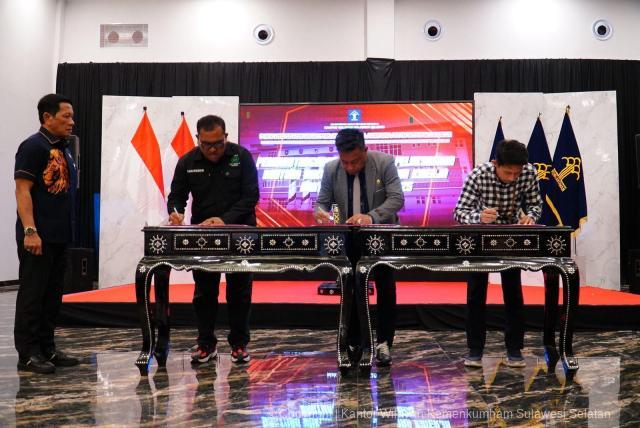 41 OBH Sulsel Teken Kontrak Bantuan Hukum 2025 Kakanwil Dorong Pemerataan Layanan3