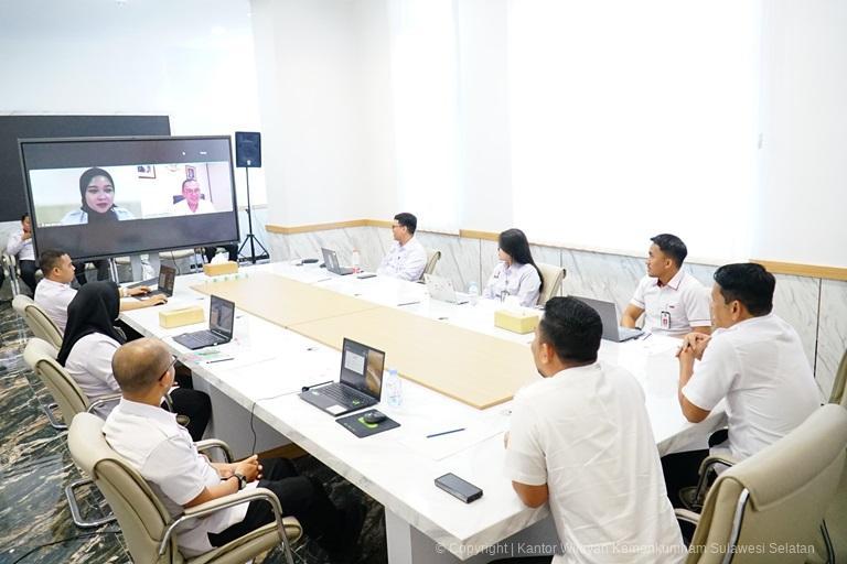 6 Pegawai Kanwil Kemenkum Sulsel Ikuti Ujian Penyesuaian Ijazah1