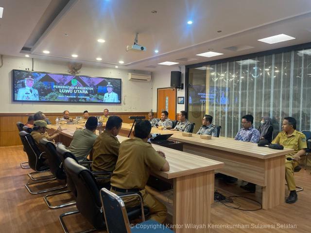 DJKI Bersama Kanwil Kemenkumham Sulsel Lakukan Pemeriksaan Substantif Permohonan IG Kopi Arabika Seko Luwu Utara