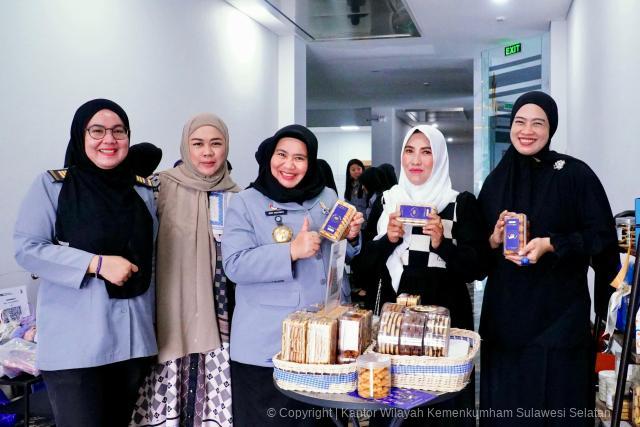 DWP Kanwil Kemenkum Sulsel Gelar Bazar Ramadhan