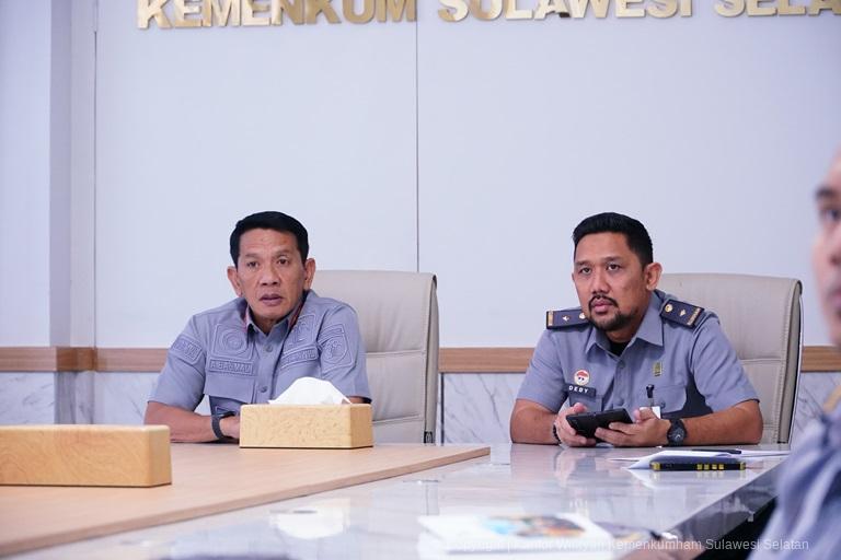 Dukung Efisiensi Kanwil Kemenkum Sulsel Terapkan Pola Kerja Fleksibel